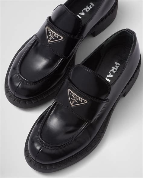 mocassins prada femme dupe|Prada logo loafers.